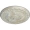Ekena Millwork Amelia Ceiling Medallion (Fits Canopies up to 4 1/8"), Hand-Painted Flash Blue, 15 3/4"OD x 5/8"P CM16AMFBS - alternate 3